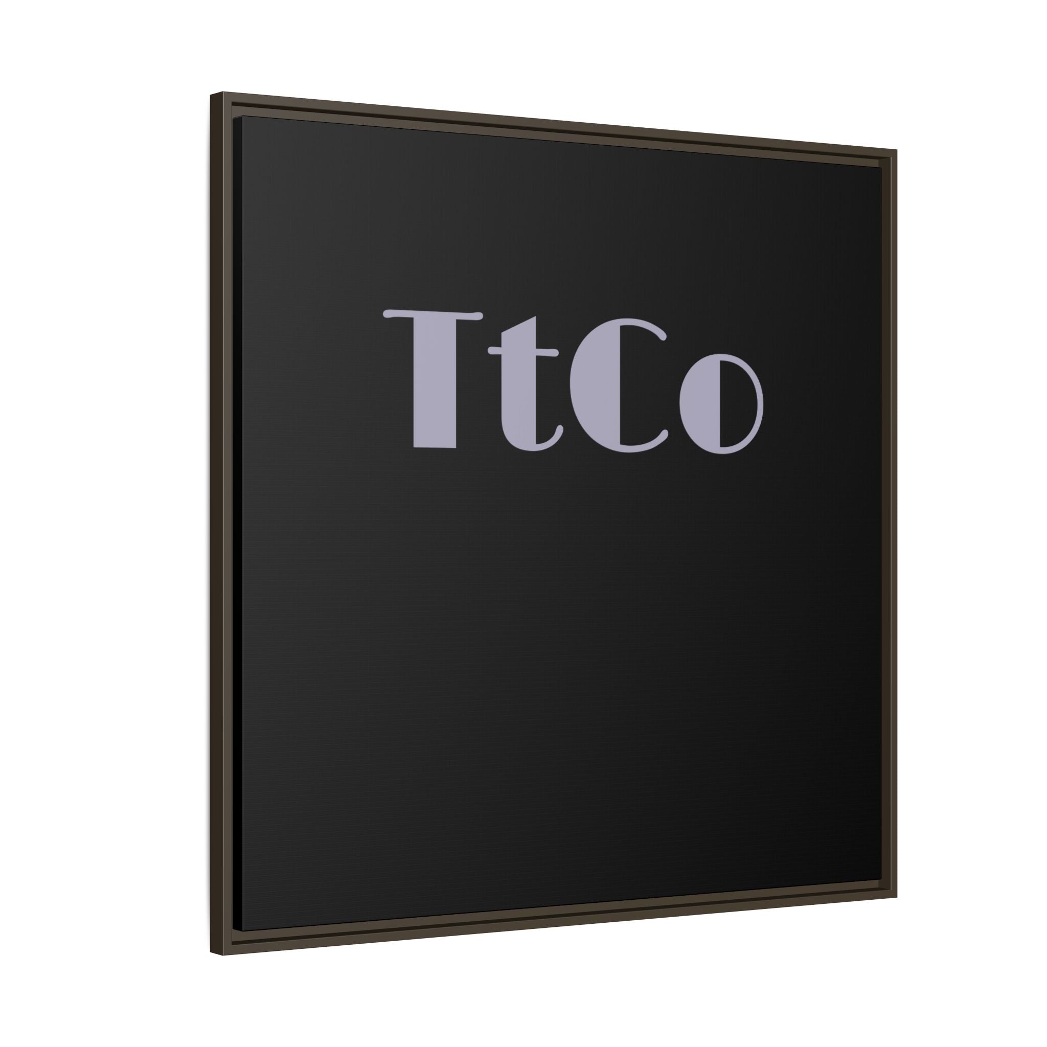 TtCo | Signature Framed Matte Canvas Art