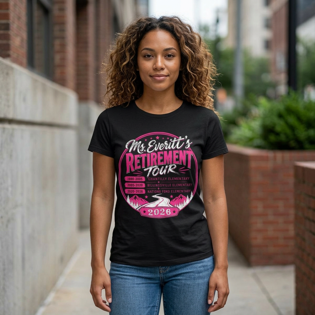 TtCo | Ms. Everitt's Retirement Tour 2026 T-Shirt
