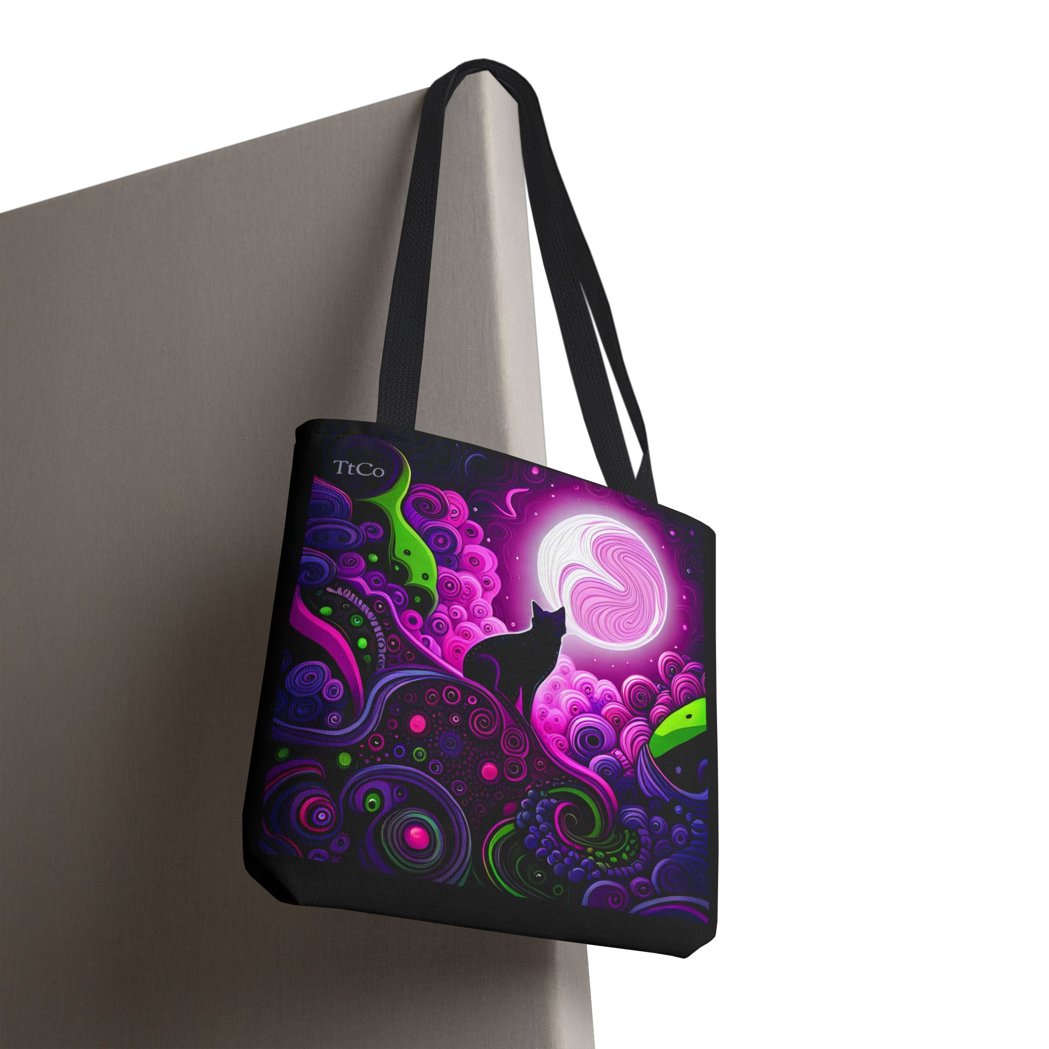 TtCo | Moonlight Kitty Canvas Tote