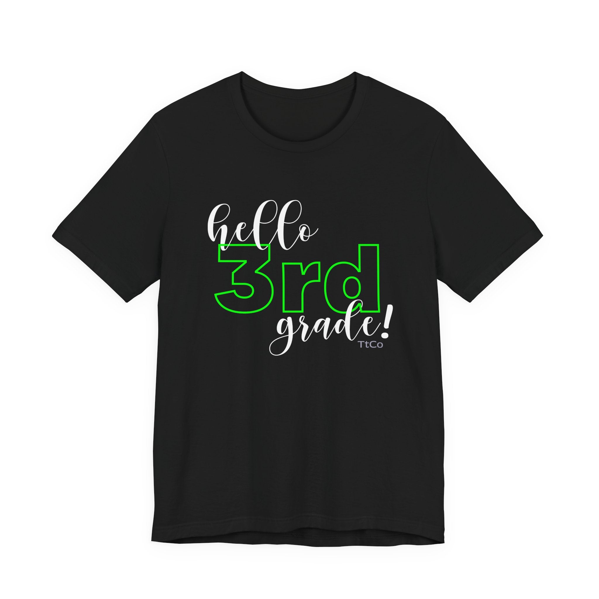 TtCo | Hello 3rd Grade Short Sleeve Tee