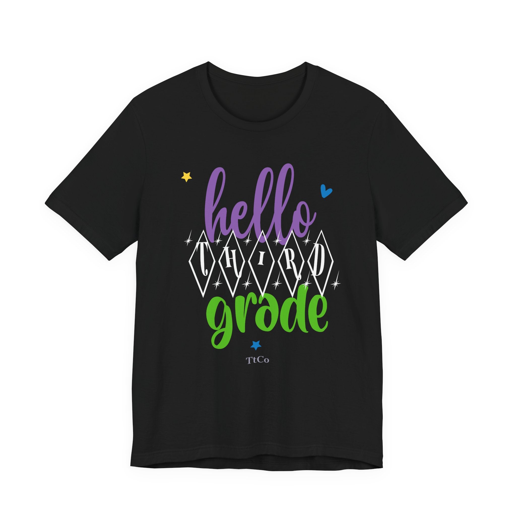 TtCo | Hello Third Grade Short Sleeve Tee