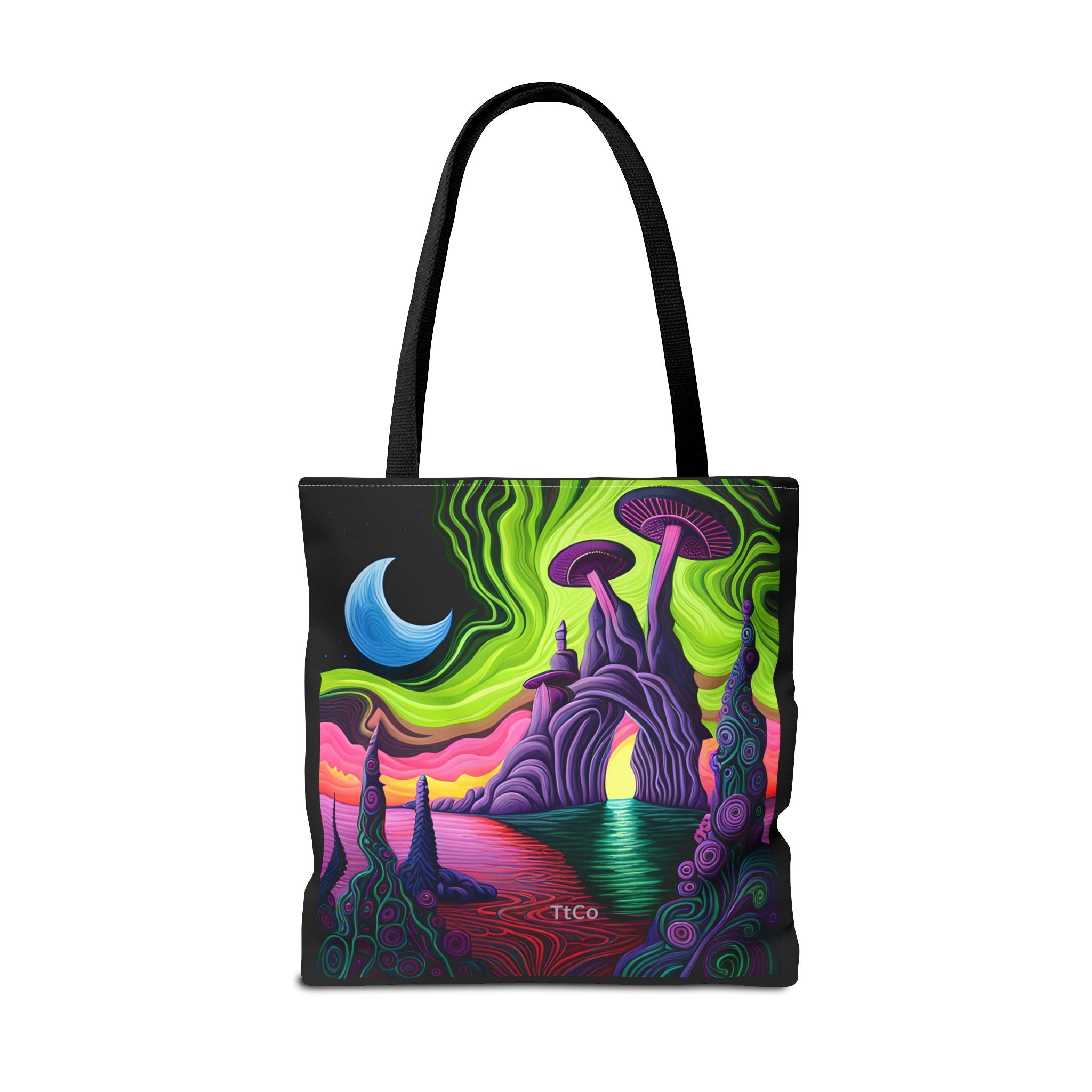 TtCo | OiF With Shrooms - Melted Gate Canvas Tote