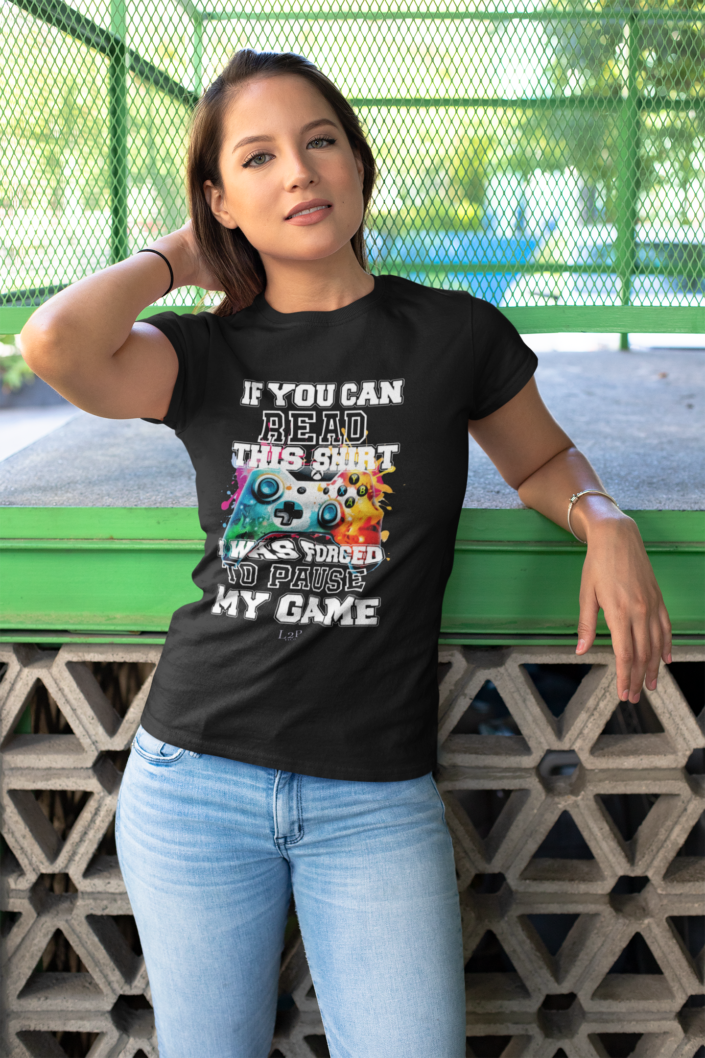 TtCo | Gamer T-shirt — "If You Can Read This Shirt I Was Forced To Pause My Game"