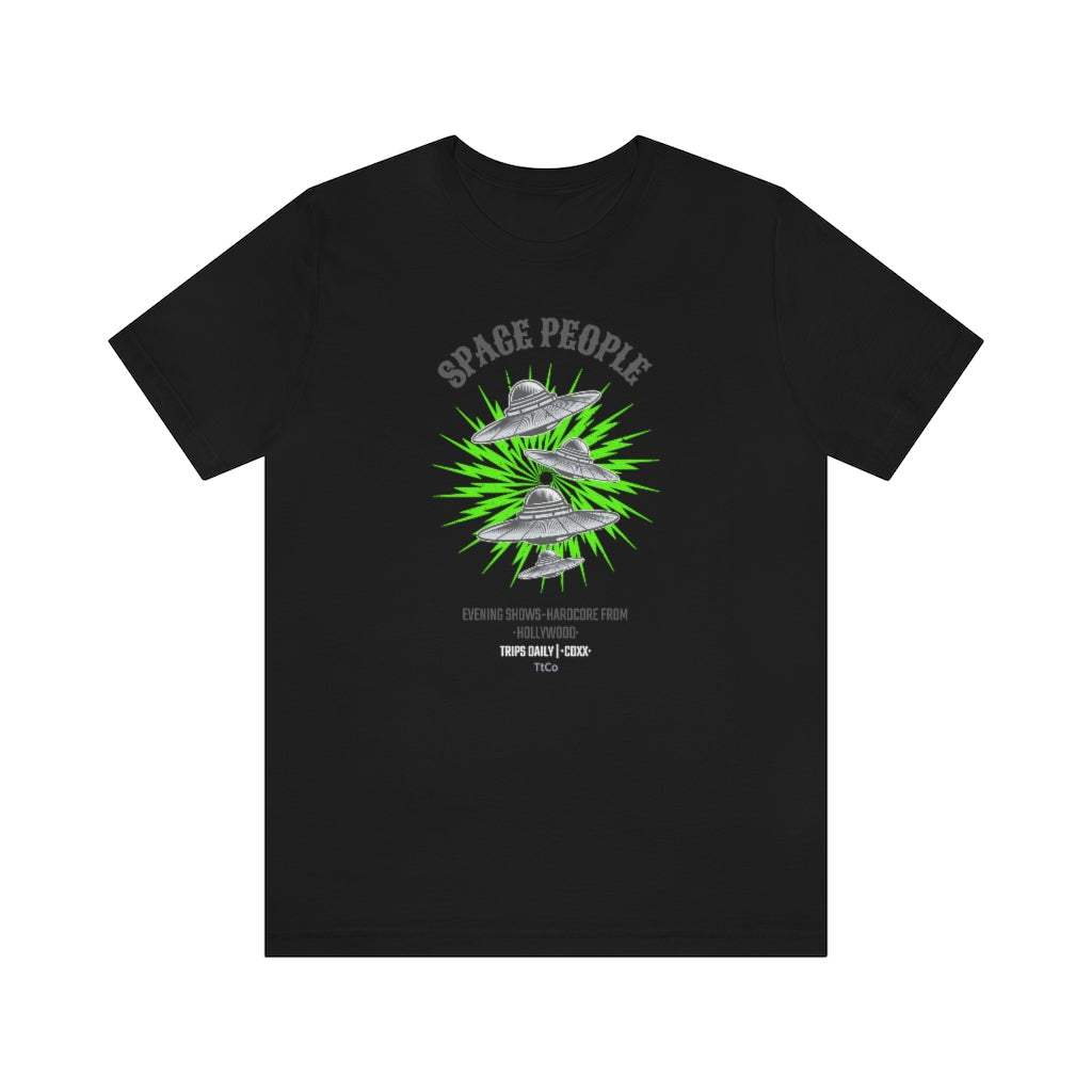TtCo | Space People 420 Neon Green Short Sleeve Tee