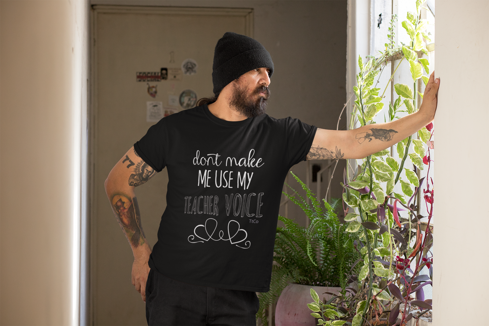 TtCo | Don't Make Me Use My Teacher Voice Short Sleeve Tee