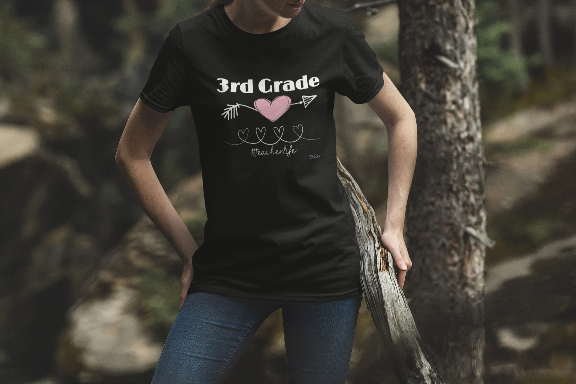 TtCo | 3rd Grade Heart Short Sleeve Tee