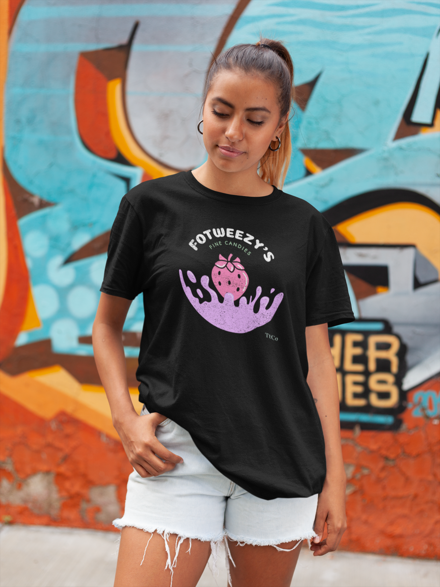 TtCo | Fotweezy's Fine Candies Cotton Candy Short Sleeve Tee