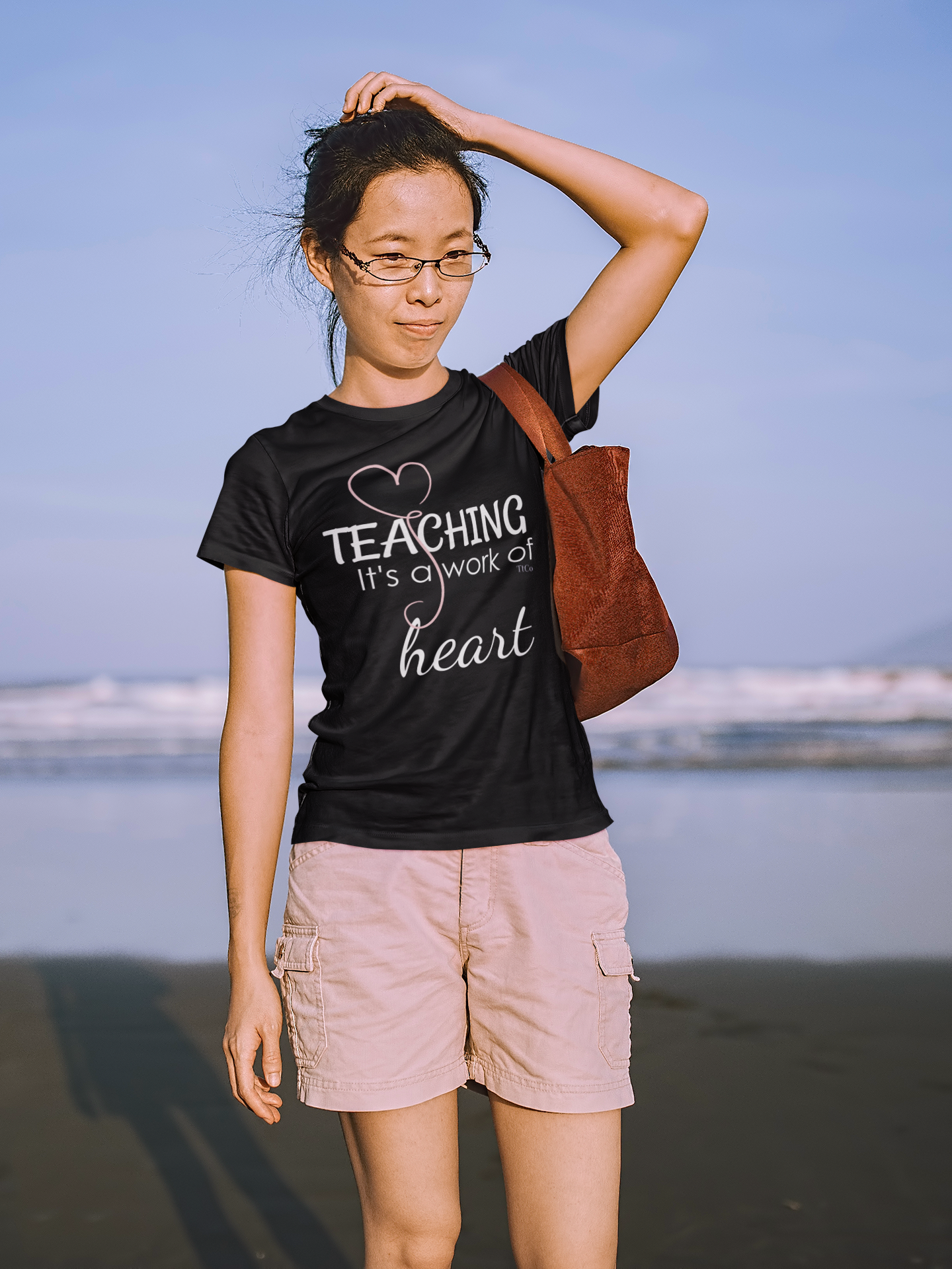 TtCo | Teaching Is A Work of Heart Short Sleeve Tee