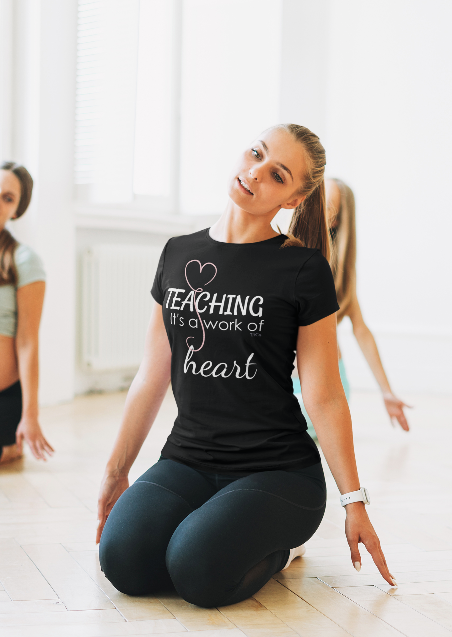 TtCo | Teaching Is A Work of Heart Short Sleeve Tee