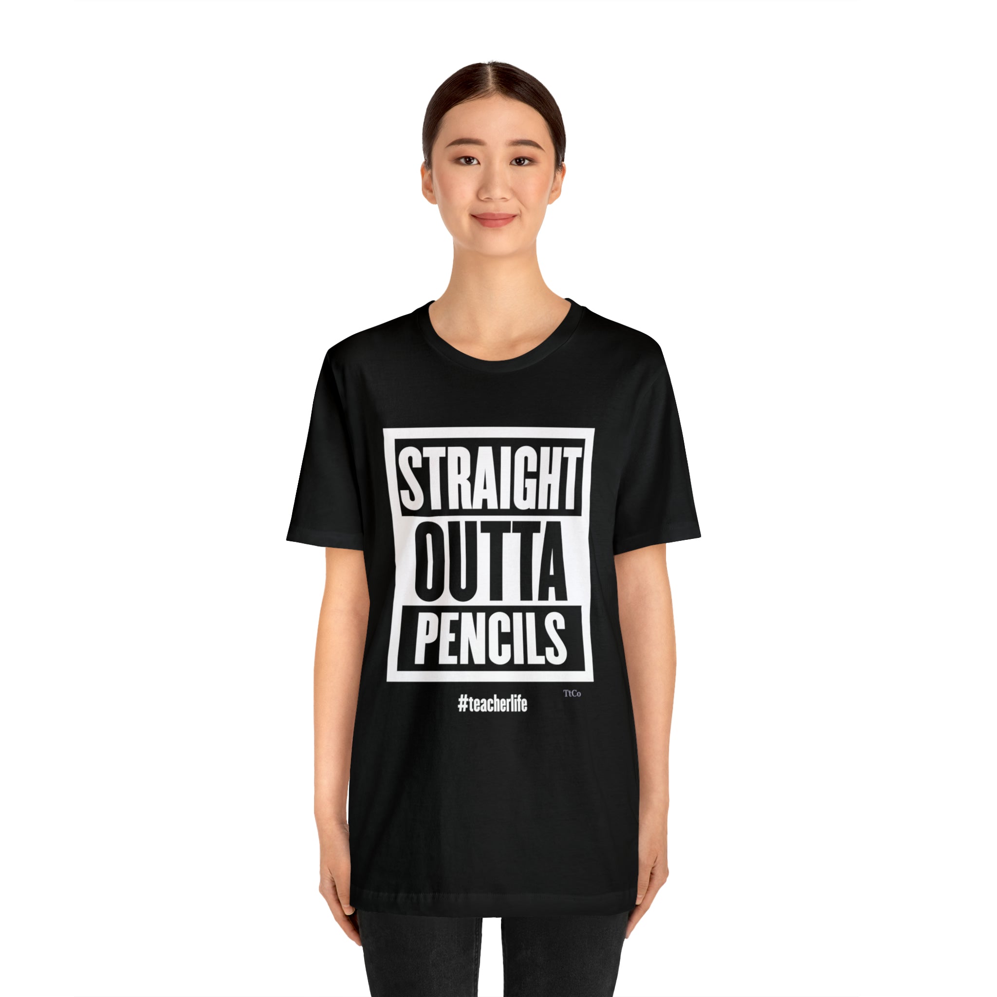 TtCo | Straight Outta Pencils Short Sleeve Tee