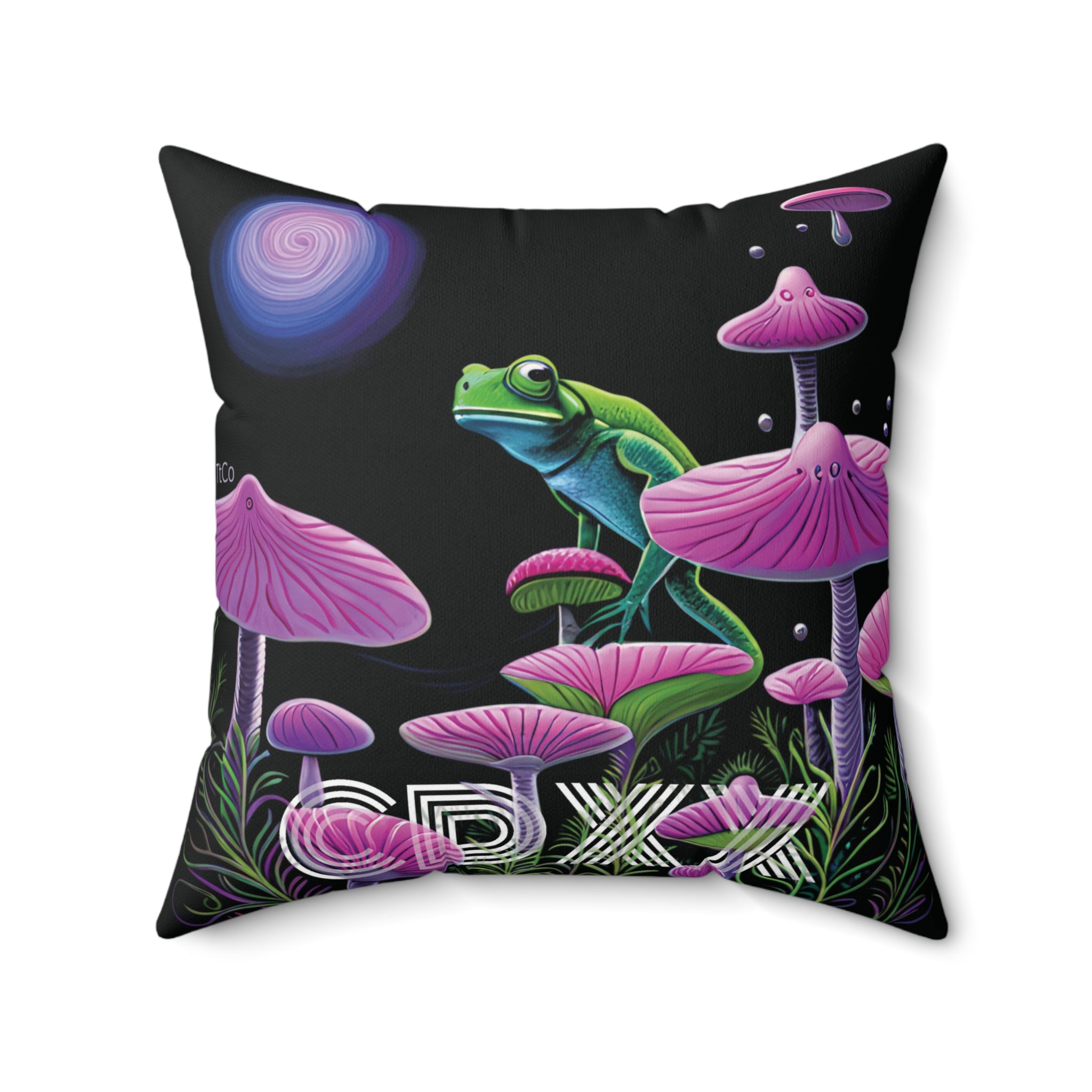 TtCo | Mr. Froggy Square Accent Pillow