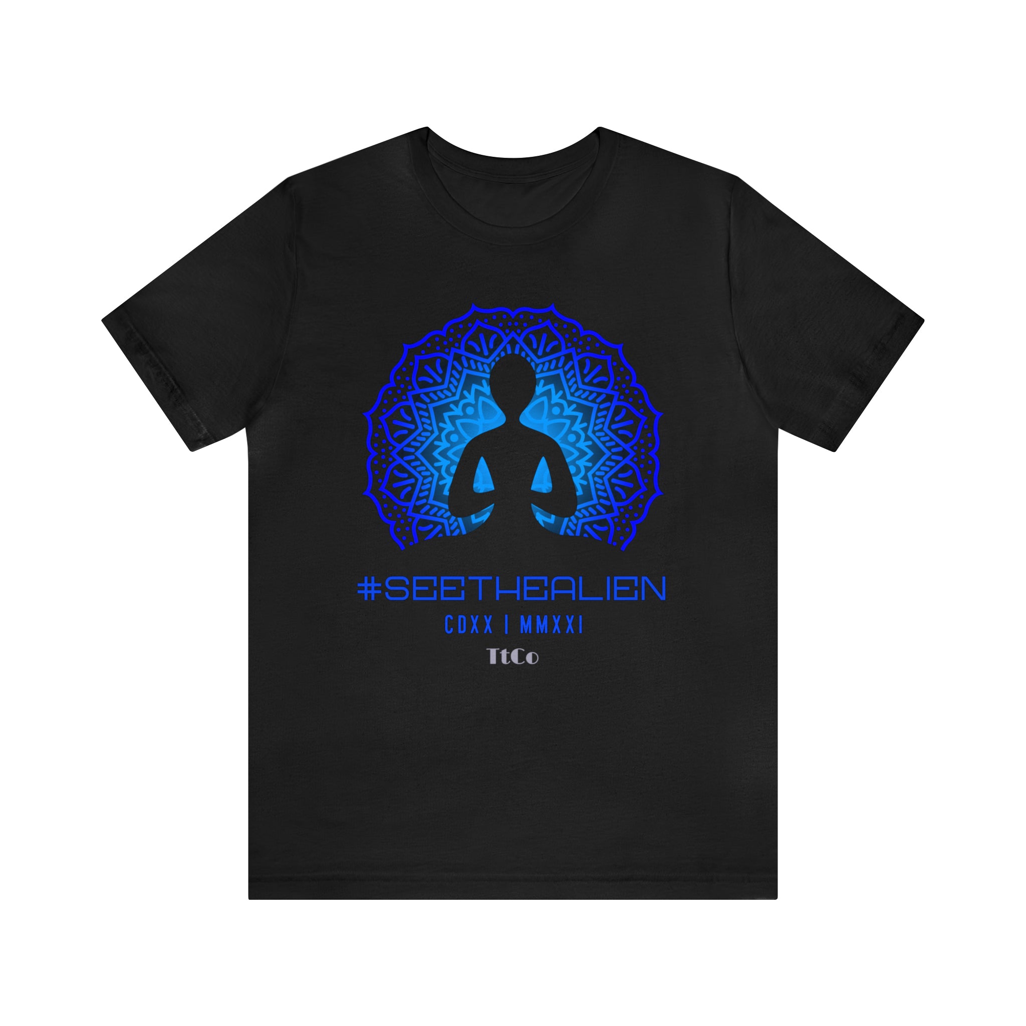 TtCo | Blue SeetheAlien Short Sleeve Tee