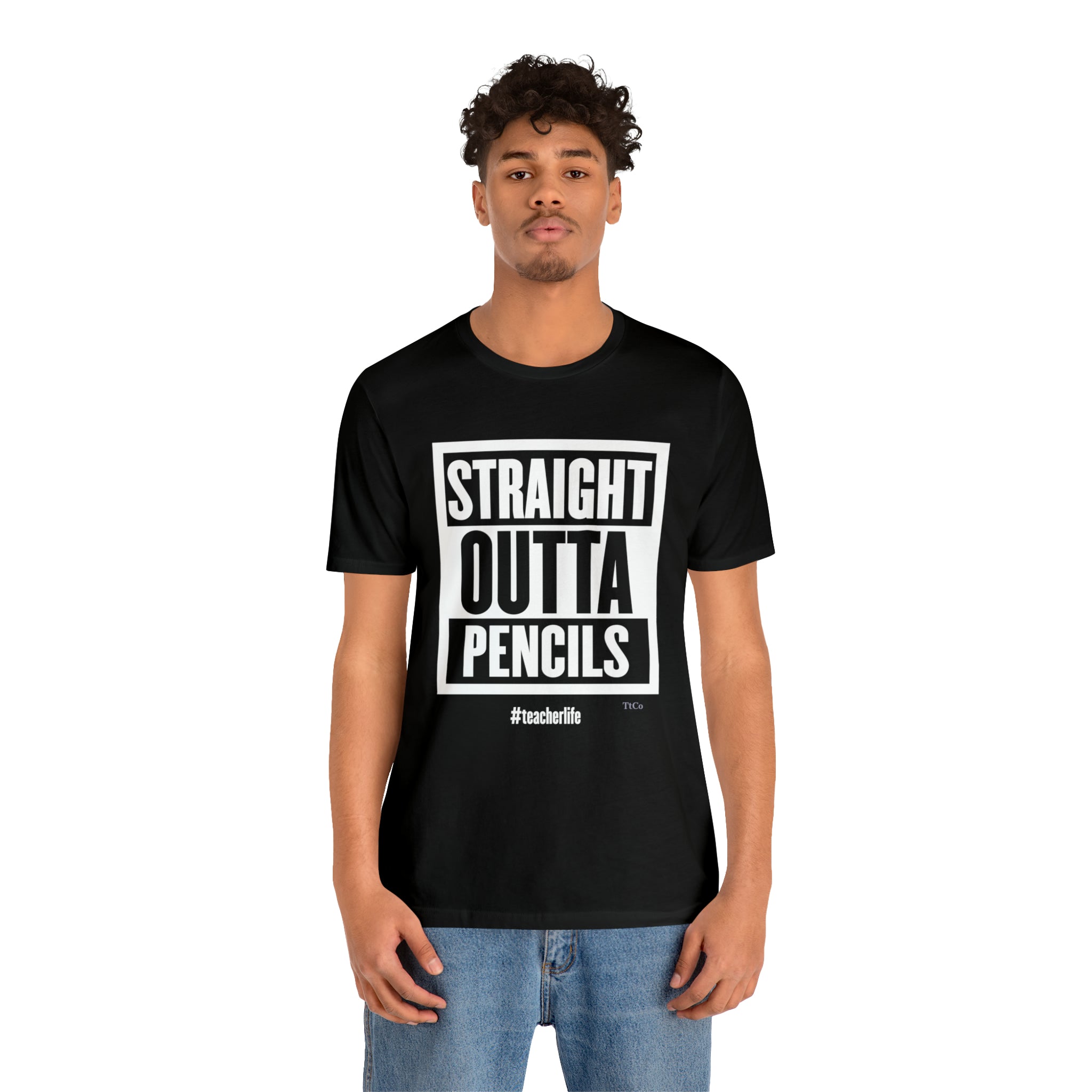 TtCo | Straight Outta Pencils Short Sleeve Tee