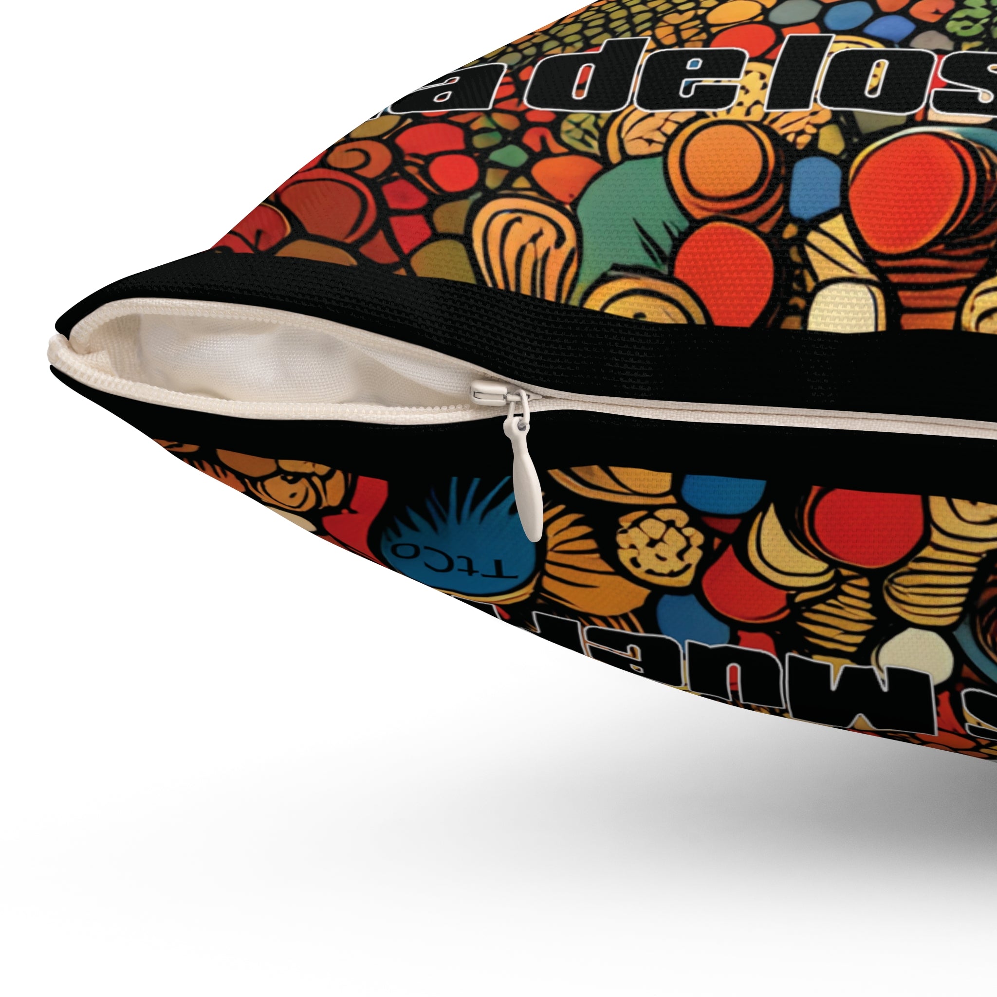 TtCo | Dia de los Muertos Square Accent Pillow