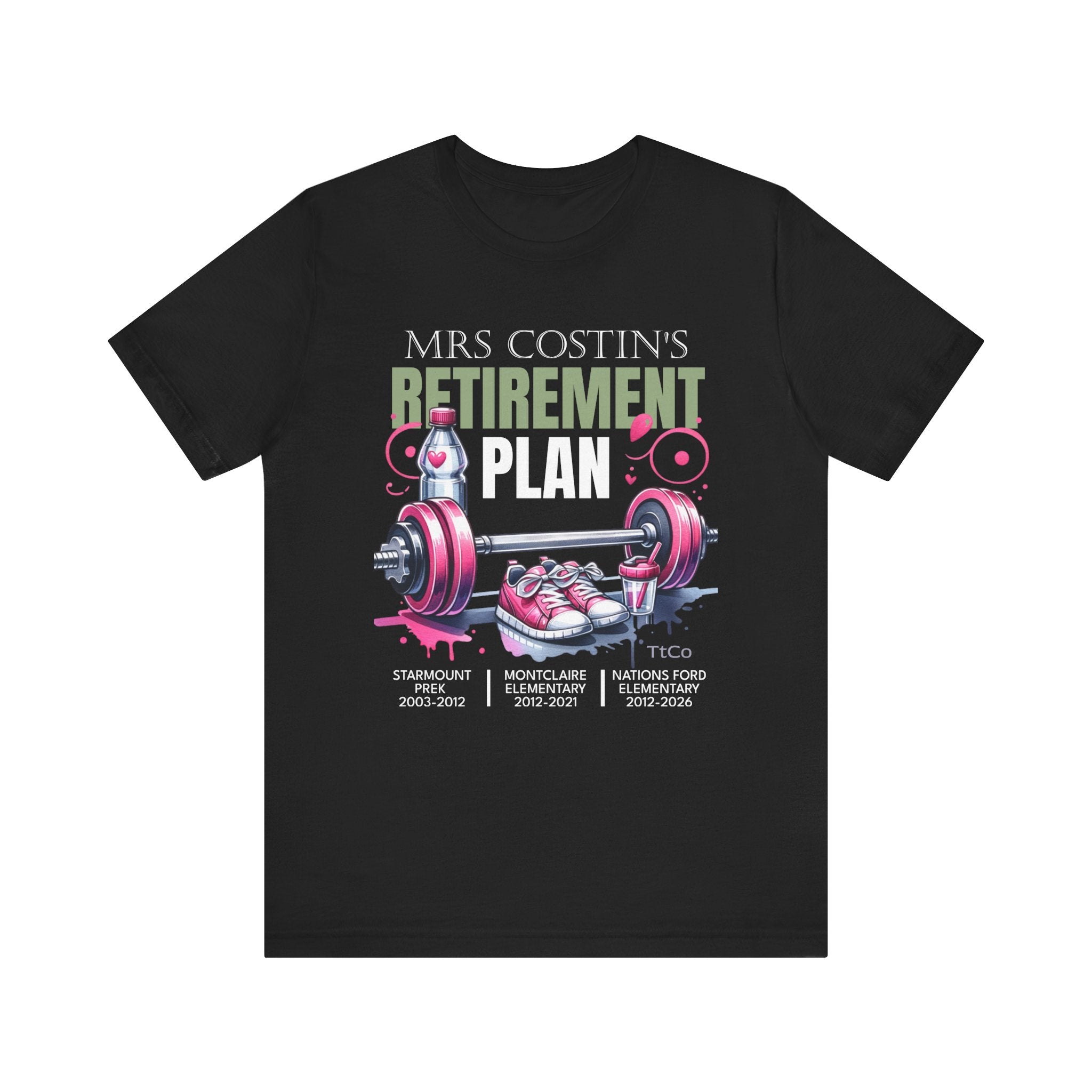TtCo | Mrs Costin's Retirement Plan T Shirt