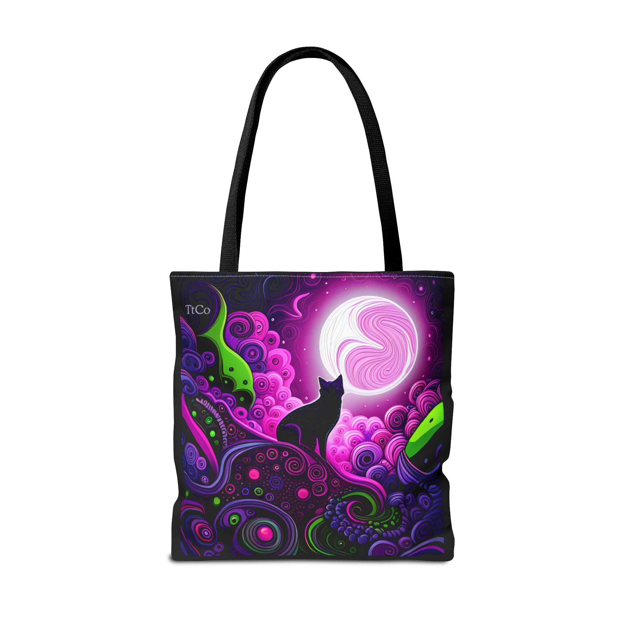 TtCo | Moonlight Kitty Canvas Tote