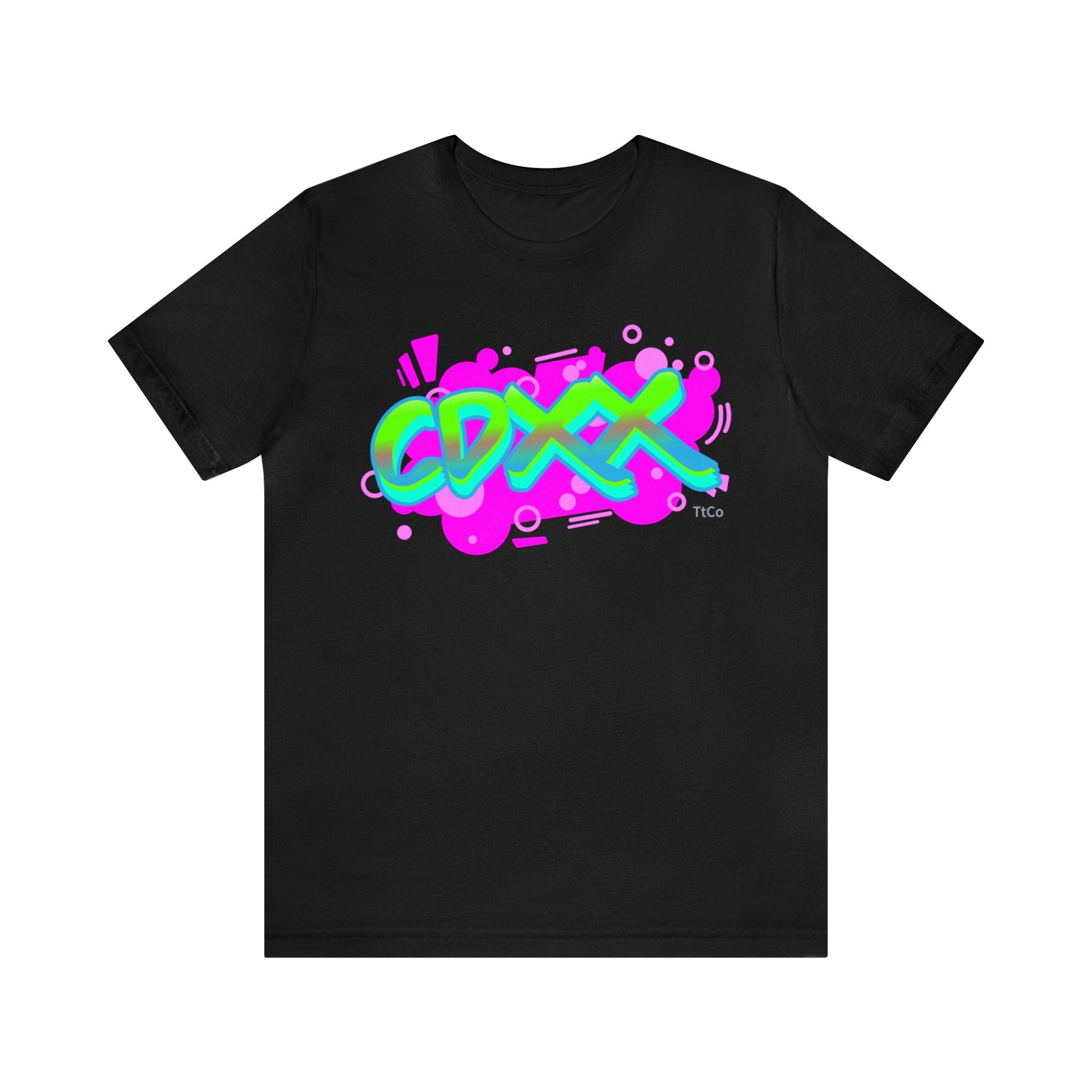 TtCo | CDXX Pink Graffiti Short Sleeve Tee