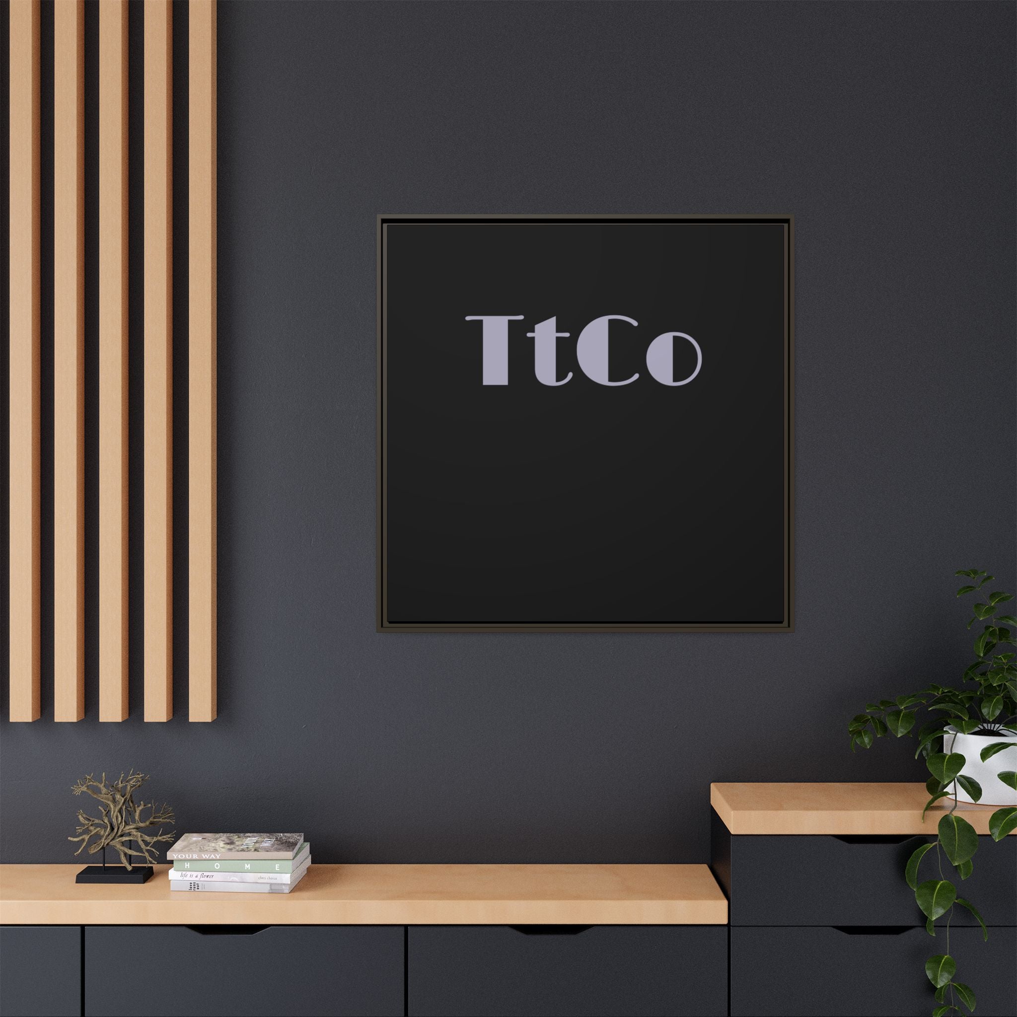 TtCo | Signature Framed Matte Canvas Art