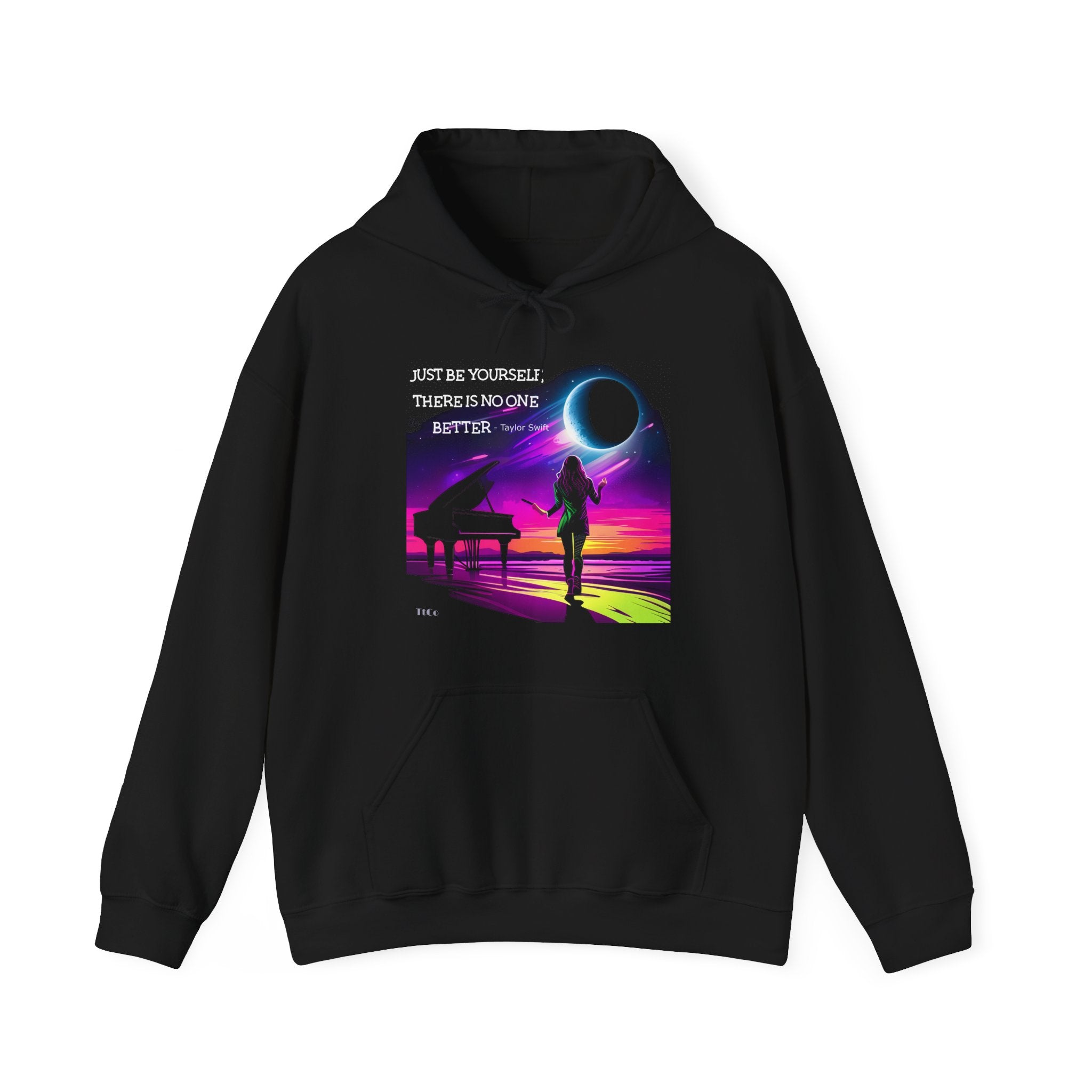 TtCo | Music Lovers Hoodie - Vibrant Grand Piano Design