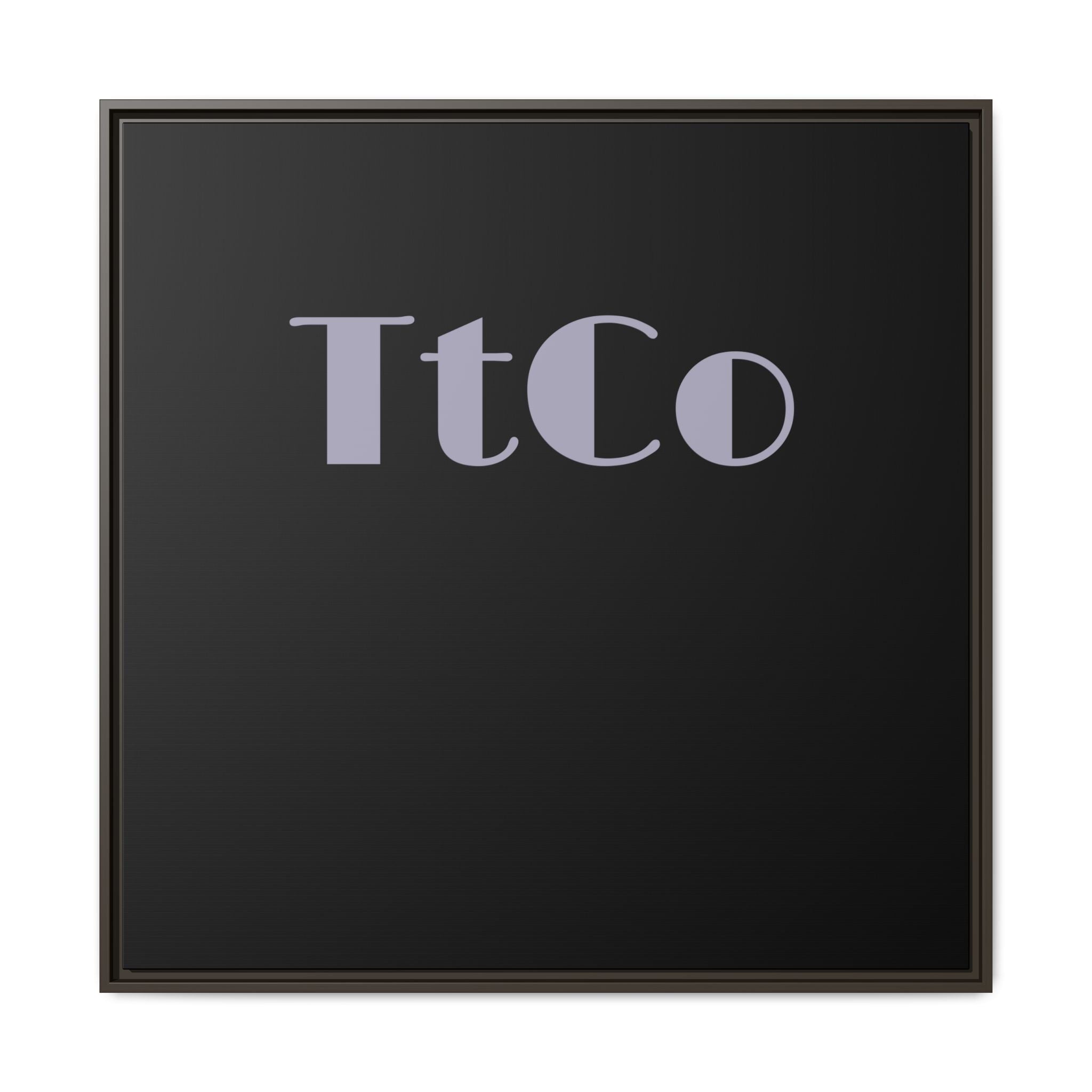 TtCo | Signature Framed Matte Canvas Art