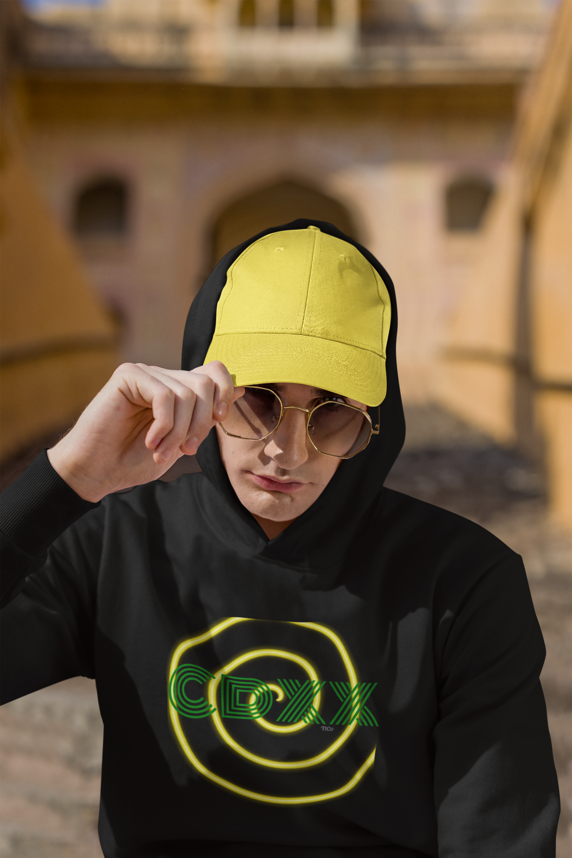 TtCo | CDXX Spiral Hooded Sweatshirt