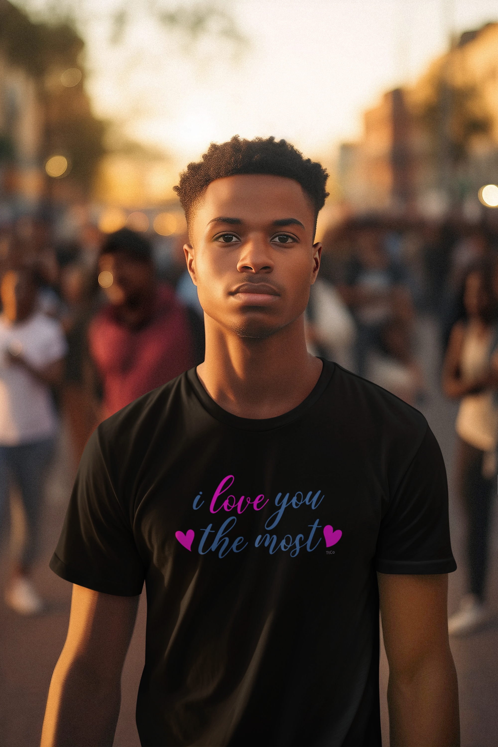 TtCo |i love you the most Short Sleeve Tee