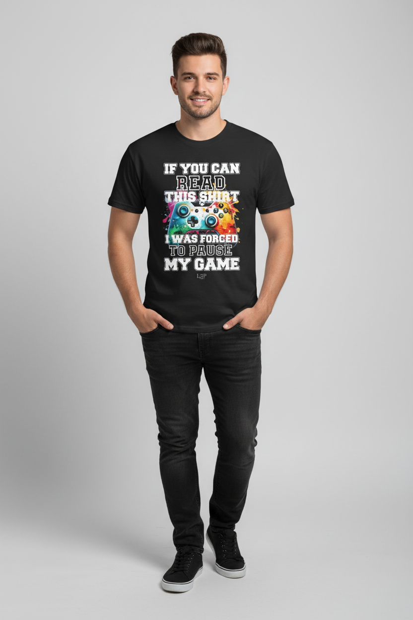 TtCo | Gamer T-shirt — If You Can Read This