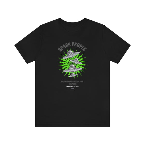 TtCo | Space People 420 Neon Green Short Sleeve Tee