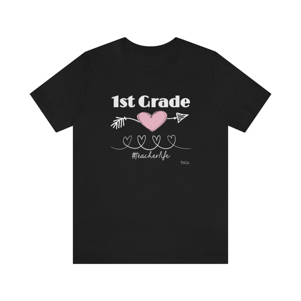 TtCo | 1st Grade Heart Short Sleeve Tee