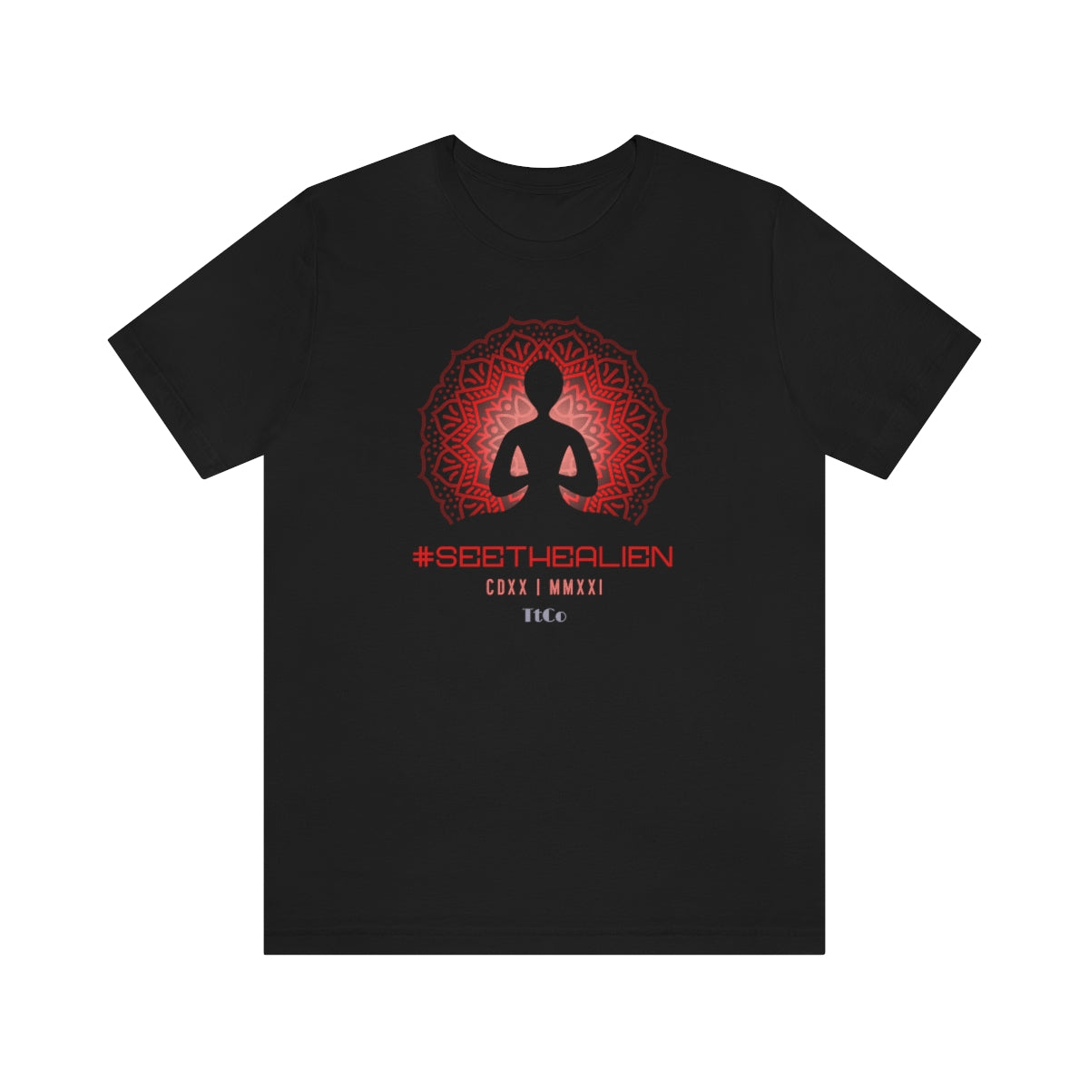 TtCo | Red SeetheAlien Short Sleeve Tee