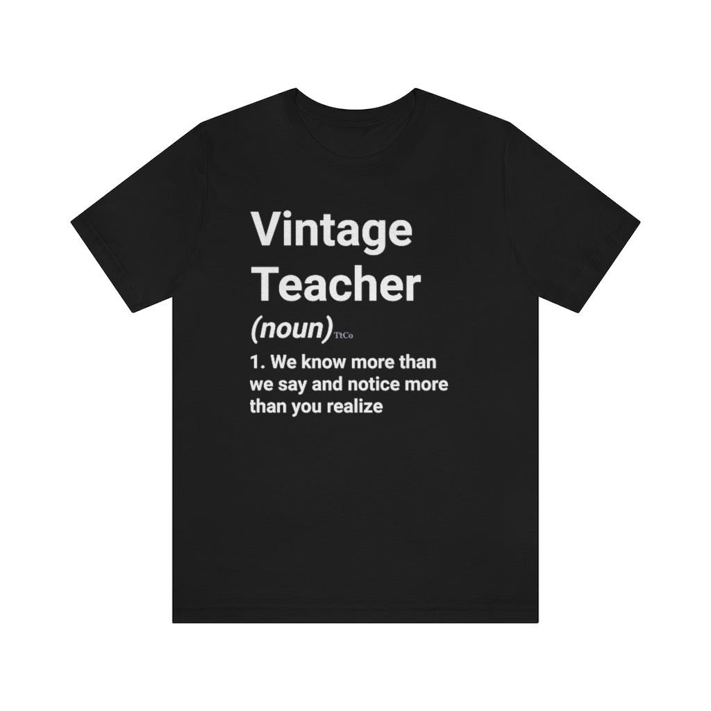 TtCo | Vintage Teacher Short Sleeve Tee