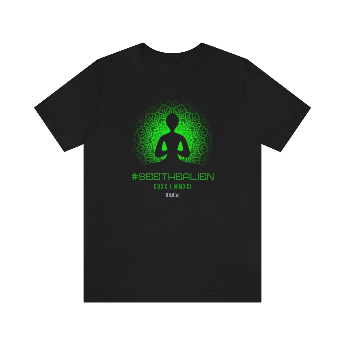 TtCo | Green SeetheAlien Short Sleeve Tee