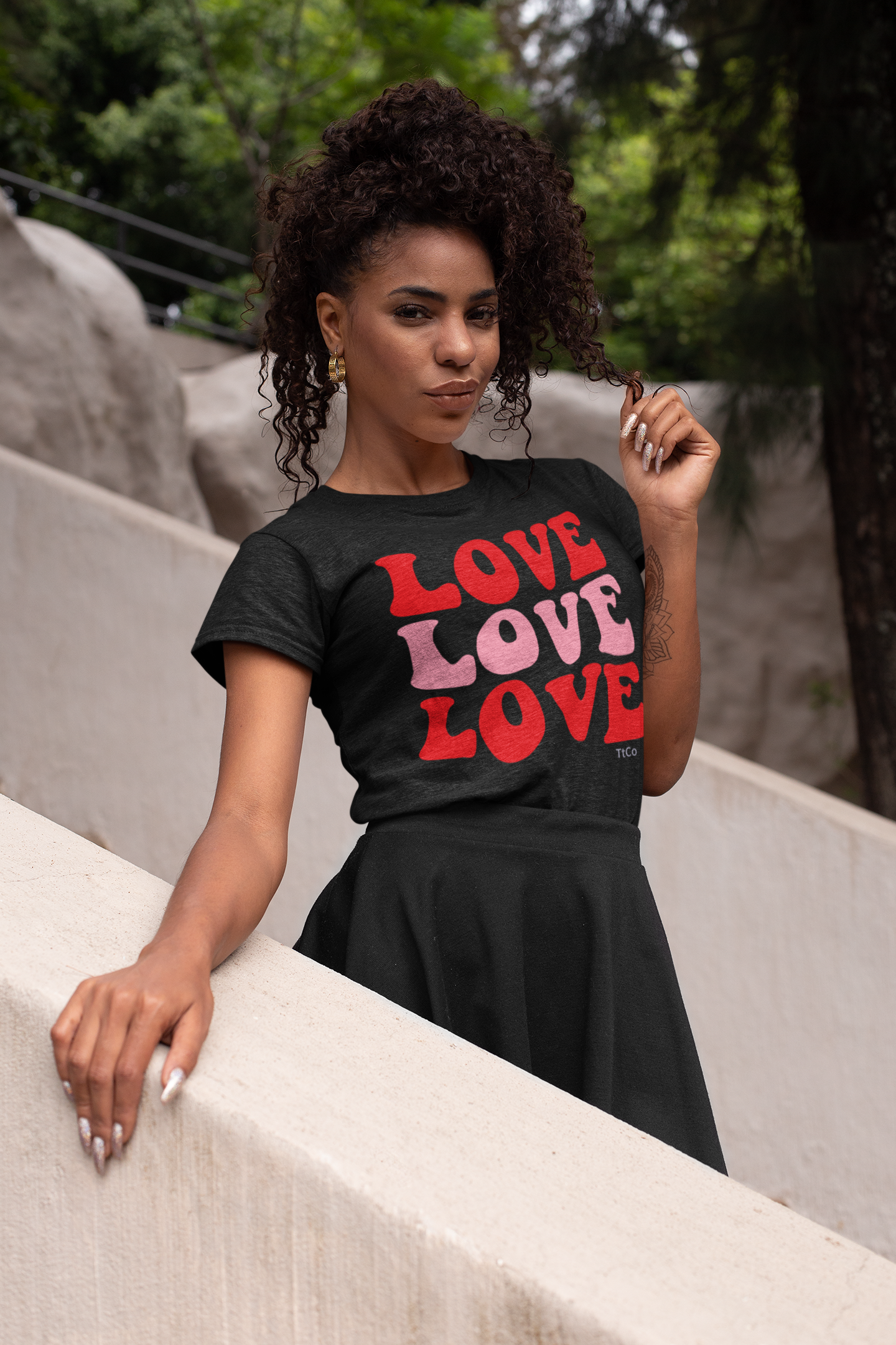 TtCo | Love Love Love Short Sleeve Tee