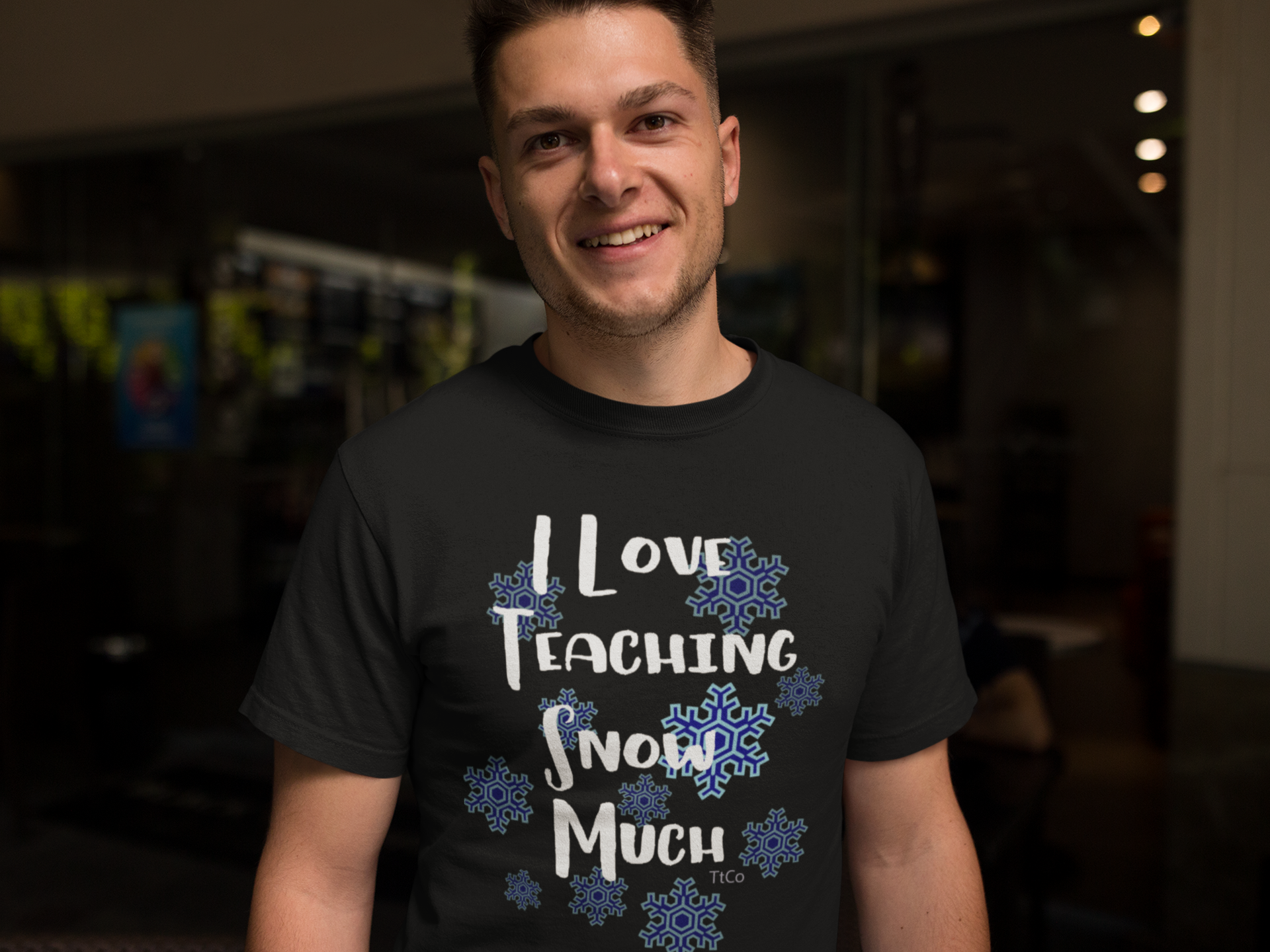 TtCo | I Love Teaching Snow Much Short Sleeve Tee