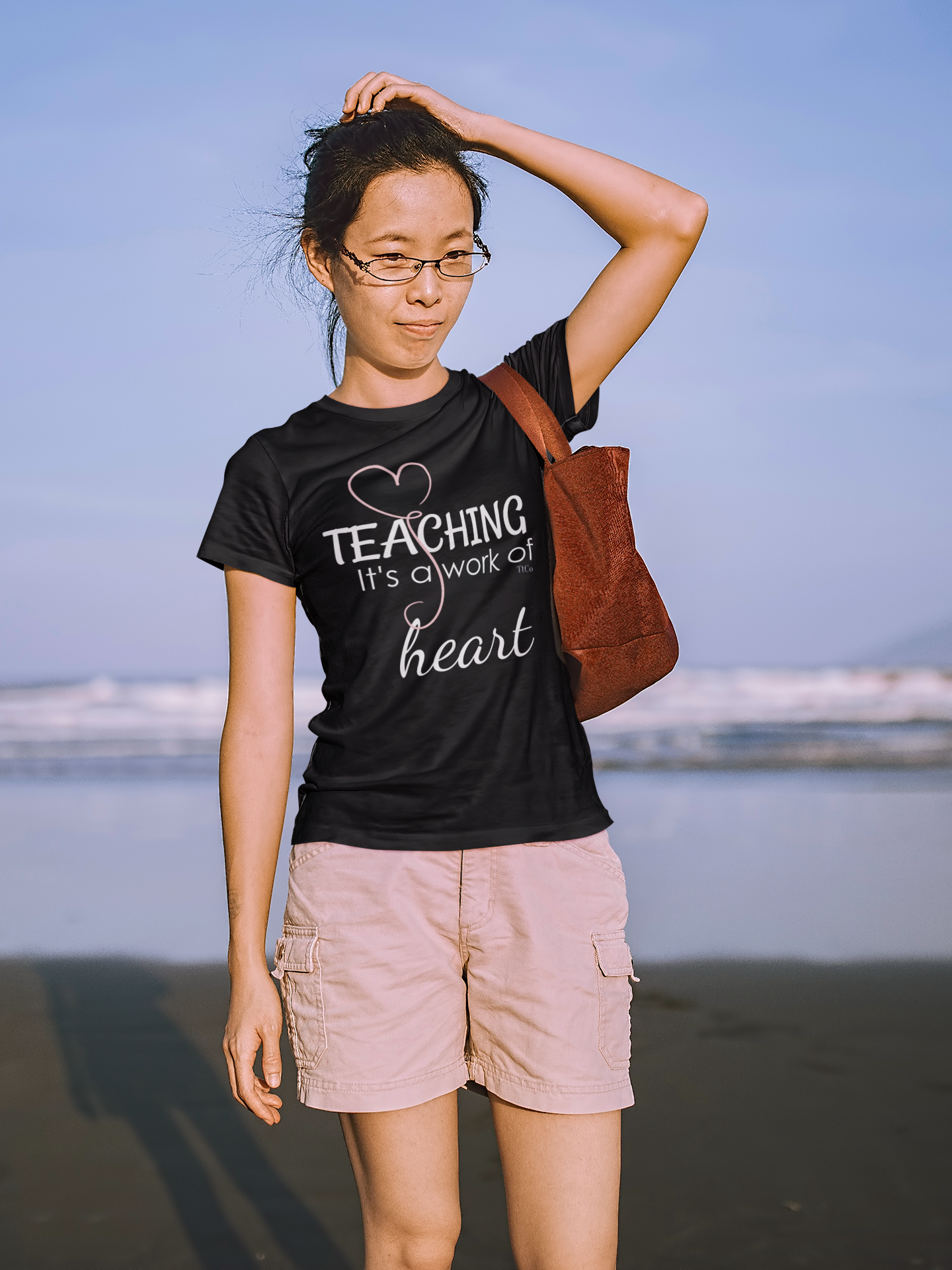 TtCo |  Teaching Is A Work of Heart Short Sleeve Tee